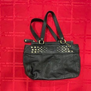Coach leather bag